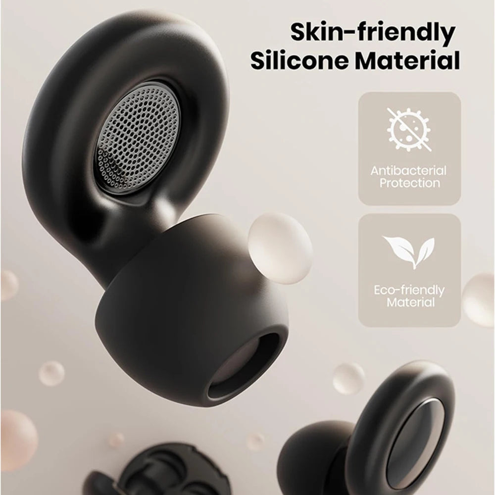 Silicone Ear Plugs for Sleeping 25dB Noise Cancelling Hearing Protection Reusable Earplugs for Sleep Focus Concerts Work Study